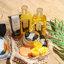 Bath Gift Sets for Women - 15 Pcs Tahiti Island Spa Baskets, Beauty Bath and Body Mothers Day Gifts