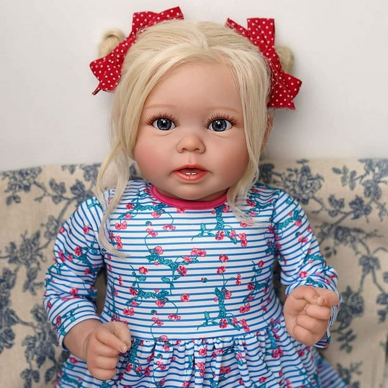 20" Reborn Baby Dolls Realistic Baby Dolls Soft Body Real Life Baby Dolls Girl Kids Age 3+