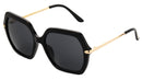 Shop Sofia Vergara x Foster Grant Women's Oversized Fashion Sunglasses Black - Great Prices Await