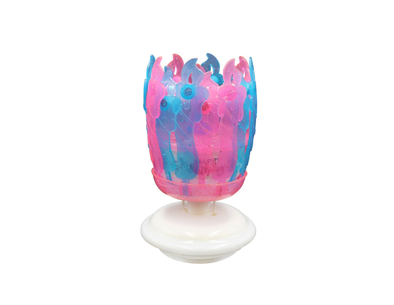 Best Party Ever Incredible Candle Pink and Teal, 2 Pack