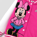 Disney Girls Bomber Jacket Minnie Mouse Daisy Colorblock Varsity Jacket Gift Fall Spring Sizes 3-10