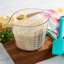 Mainstays 4 Cup Plastic Measuring Cup, 32 oz, Clear