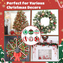 Christmas Ball Ornament Plastic 30PCS 2.36in Small Hanging Ball Xmas Decoration