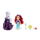 Disney Princess the Little Mermaid Ariel and Ursula 6 inch Fashion Doll Gift Set for Ages 3+