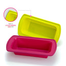 Elbee Silicone Loaf Pan Non Stick Baking Pan for Bread & Meat Loaf, 2-Pack