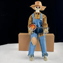 POINTERTECK Funny Animated Dueling Banjo Skeletons Halloween Animated Banjo Skeletons Animated Halloween Decorations