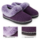 EverFoams Ladies' Luxury Wool Memory Foam Slippers with Fluffy
