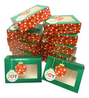 Christmas Doughnut and Cookie gift boxes with Foil Hot Stamp