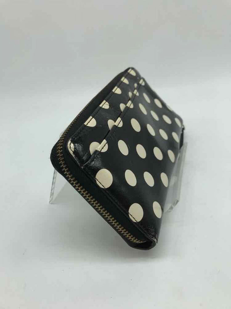 Pre-Owned Kate Spade Black Polka Dot Wallet Bi-Fold Wallet