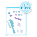 Disney Frozen 2 Elsa Styling Head, 18-Pieces Accessories, Toys for Ages 3+
