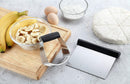 Pastry Cutter Set,Pastry Blender and Dough Scraper, Professional Stainless Steel Bladed (2 Pack)