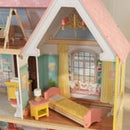 KidKraft Lola Mansion Wooden Dollhouse with 30 Accessories, Ages 4 & up