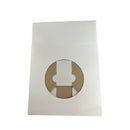 Way to Celebrate! 9X9X3.5 inch White Pie Box with Window