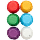 Wilton Bold Tones Mini Cupcake Liners, 150-Count, Assorted Colors