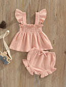 Newborn Infant Kids Baby Girl Floral Tops Dress Shorts Pants Clothes Outfits