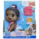 Baby Alive: Lil Snacks 9.5-Inch Doll Black Hair, Brown Eyes Kids Toy for Boys and Girls