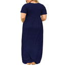 Summer and Spring Dresses for Women 2024 Clearance Maxi Dresses Casual Plus Size Women