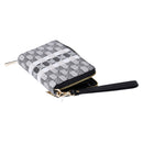 Michael Kors Women's Jet Set Travel Large Continental Jacquard Wallet MK Black Multi