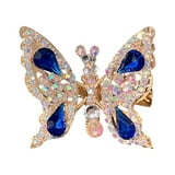 SDJMa Flying Butterfly Hairpin, 2023 New Moving Flying Butterfly Shiny Hair Clips