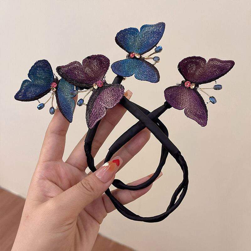 Women Lazy Hair Curler Butterfly Twisting Hair Clip AccessoriestP2 Maker J2E1