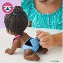 Baby Alive: Lil Snacks 9.5-Inch Doll Black Hair, Brown Eyes Kids Toy for Boys and Girls