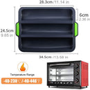 Loaf Pan French Three-hole Bread Non-stick Pan Easy Release Household Silicone Tool