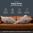 Aestoria Inflatable Leg Elevation Pillow Portable Leg Rest Wedge Pillow