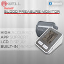 BWell Smart Health Monitors Set – Arm Blood Pressure Monitor, Pulse Oximeter & Forehead Thermometer