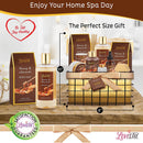Lovestee Honey Almond Bath and Body Spa Gift Basket for Women