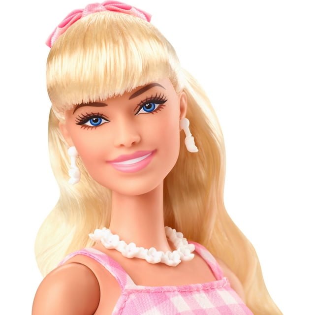 Barbie The Movie Collectible Doll, Margot Robbie as Barbie in Pink Gingham Dress