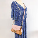 Coach 91070 Small Jade Shoulder Bag in Colorblock Blossom Multi