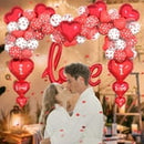 Valentine's Day Balloons Kit - I Love You Balloons, for Valentines Day Decorations