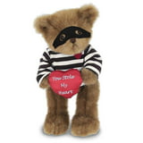 Bearington Lawless Lover Valentines Plush Stuffed Animal Teddy Bear with Heart