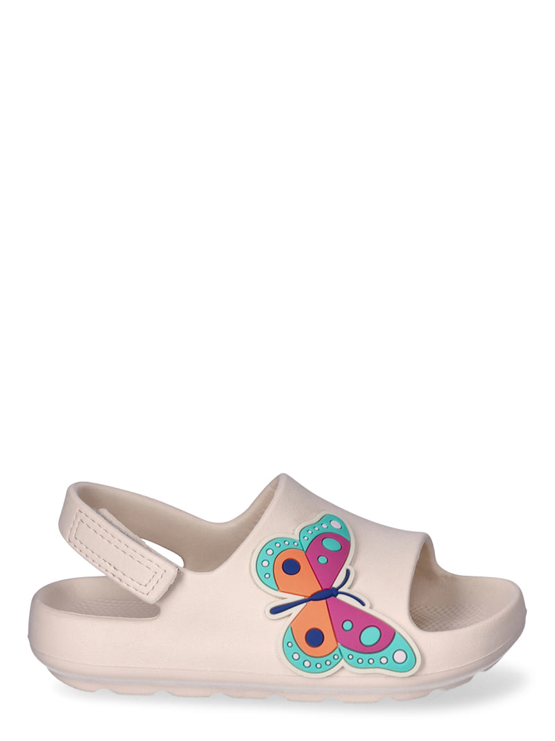 Wonder Nation Toddler Girls EVA Icon Slide Sandals