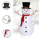 UBesGoo Top Hat Christmas Outdoor Snowman Christmas Decorations for Home Indoor