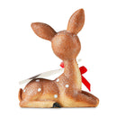 Mini Brown Sitting Deer Tabletop Decoration, 4.72 in, by Holiday Time