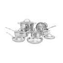 Cuisinart 77-11G Chef's Classic Stainless 11-Piece Cookware Set