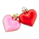 Valentine's Day Red & Pink Heart Filler Decorative Ornaments, 4.1 in, 12 Count