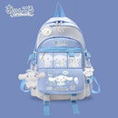 Sanrio Cinnamoroll Women Backpacks Waterproof Nylon School Backpack Teenage Girl