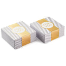 Hallmark For You Christmas Multi-color Paper Large Gift Boxes, with Wrap Bands (2 Count) 10" x 10"