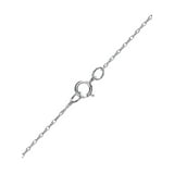Brilliance Fine Jewelry Sterling Silver Multi-Color Crystal Mom Heart Pendant Necklace, 18" chain