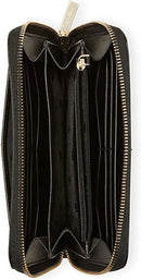 Kate Spade Staci Leather Zip Around Large Continental Wallet Black
