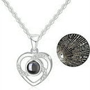 Gpoty Preserved Real Rose with Necklace Enchanted Rose Flower Gifts