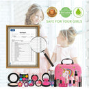 Sendida Washable Kids Makeup Kit for Girls Toys with Cute Makeup Bag, Toy for Girls