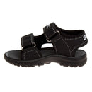 Beverly Hills Polo Club Boys Sport Sandals (Toddler Sizes) - Black/Gray, 5