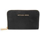 Michael Kors Ladies Small Pebble Leather Card Case Wallet