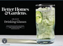 Better Homes & Gardens Lyra Drinking Glasses, 16.7 oz, Set of 8