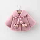 Posijego Infant Toddler Baby Girl Cute Fleece Jacket Winter Thick Coat Snowsuit Outerwear for Little Kid