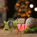 Dr Seuss' The Grinch Who Stole Christmas, Grinch Faux Green Glitter Glasses, Green