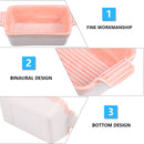 Cakesicles Mold Ceramic Loaf Pan Bread Bakeware Baking Bowl Pink